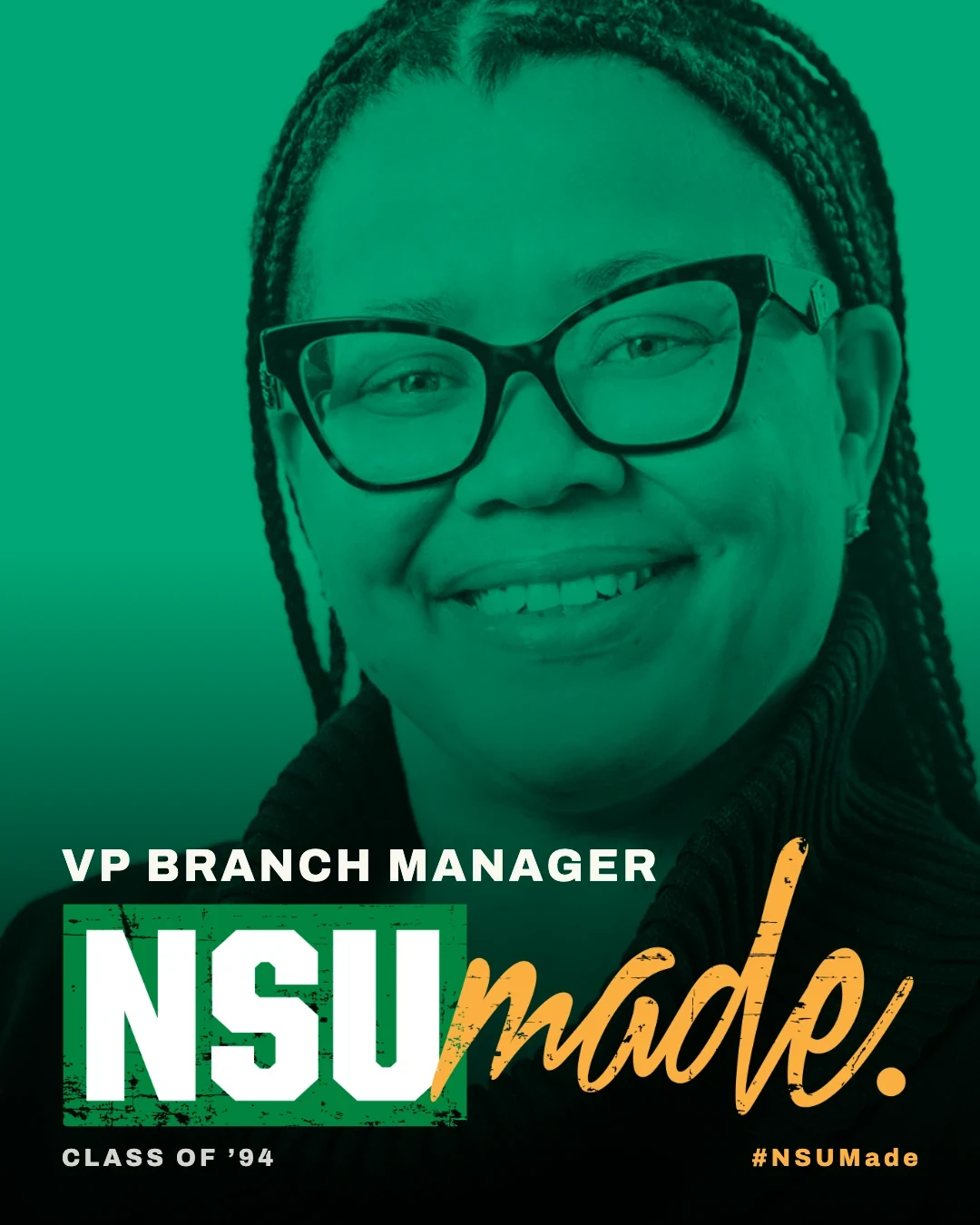 NSUMade graphic: VP Branch Manager, Class of 1994